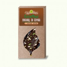 Шоколад из кэроба необжаренного с тыквенными семечками "Дары Памира" (85г)