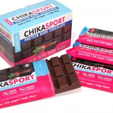 Шоколад протеиновый "CHIKALAB" Тёмный (100г)