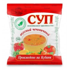 Суп моментального приготовления чечевичный "Вкусное дело" (28г)