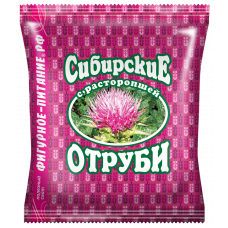 Отруби пшеничные "Сибирская Клетчатка" Расторопша (200г)