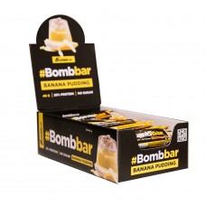 Протеиновый батончик в шоколаде "BOMBbar" Банановый пудинг (40г)